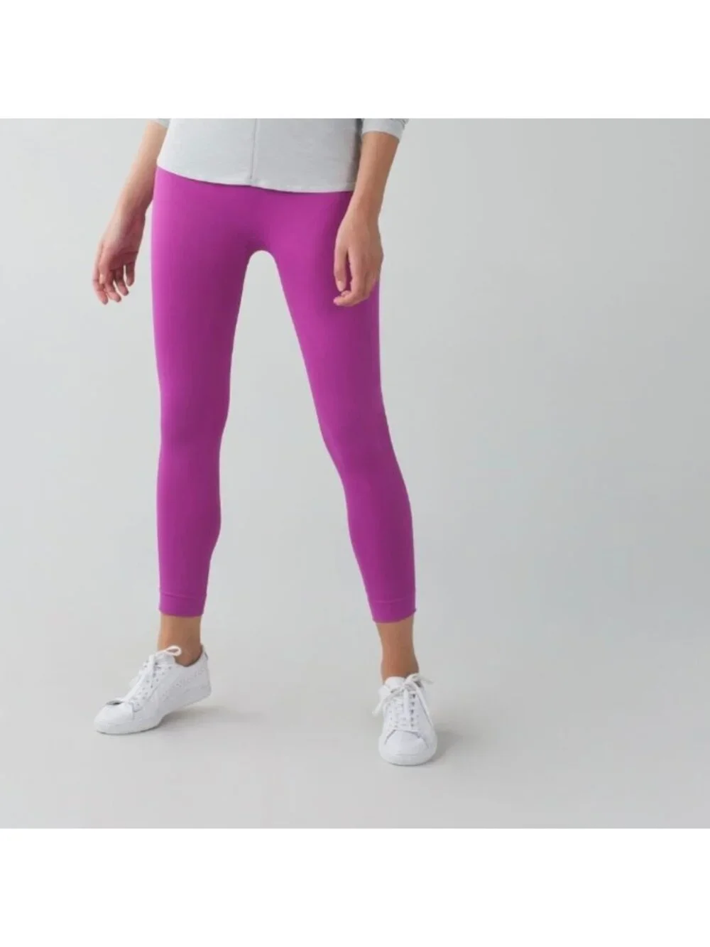 Lululemon Zone In Crop Ultra Violet